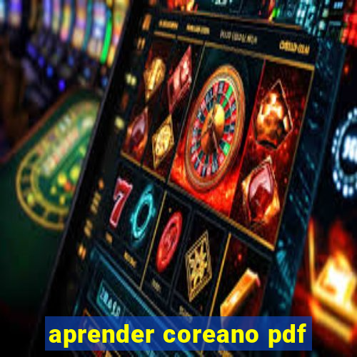 aprender coreano pdf